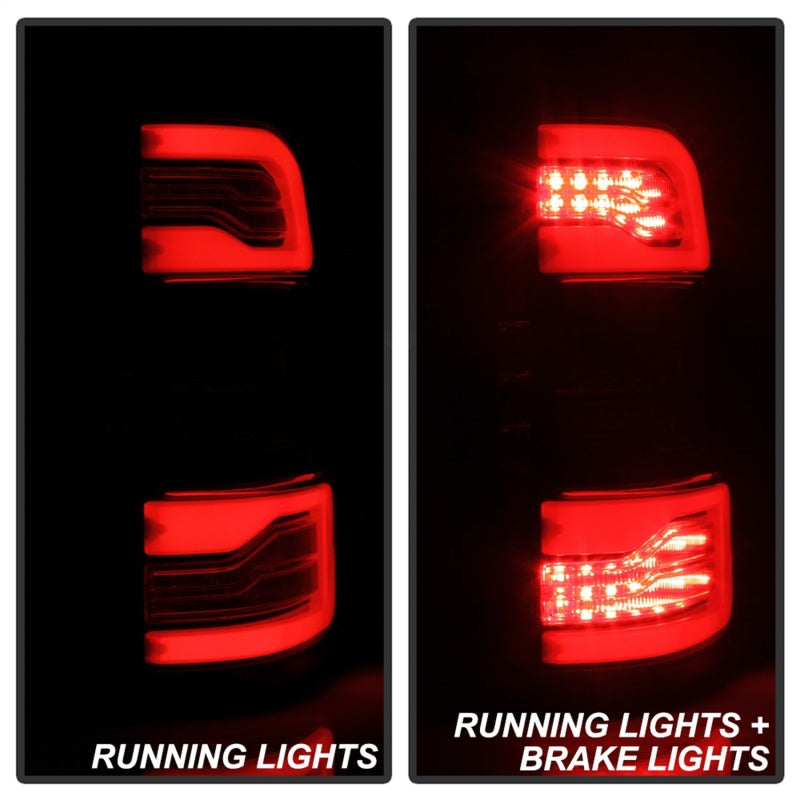 Spyder Dodge Ram 19-20 LED Tail Light Black ALT-YD-DR19HAL-SEQ-BK Tail Lights SPYDER