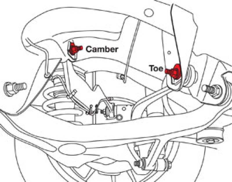 SPC Performance GM SUV (Incl. 08+ Acadia/08+ Traverse) Rear Cam Bolt (Pair) Camber Kits SPC Performance