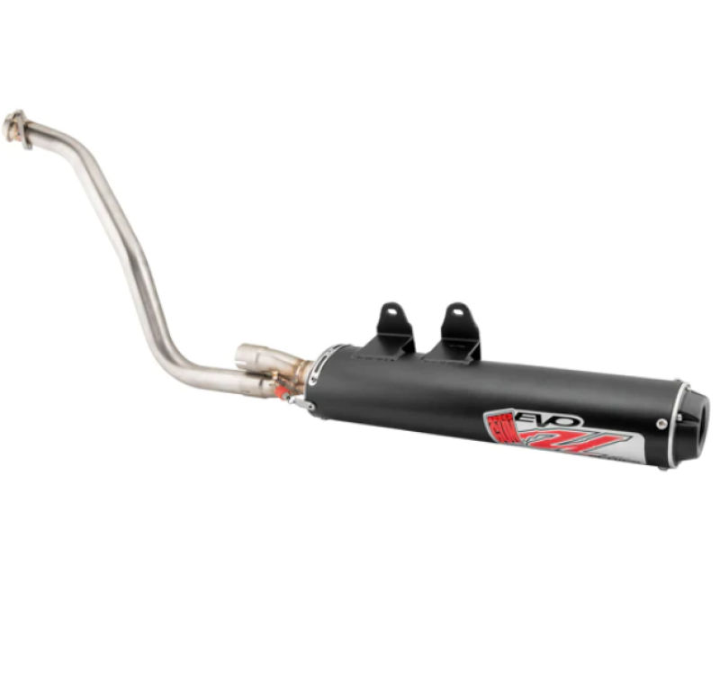 Big Gun 05-14 Kawasaki BRUTE FORCE 650 Straight Axle EVO U Series Slip On Exhaust Powersports Exhausts Big Gun