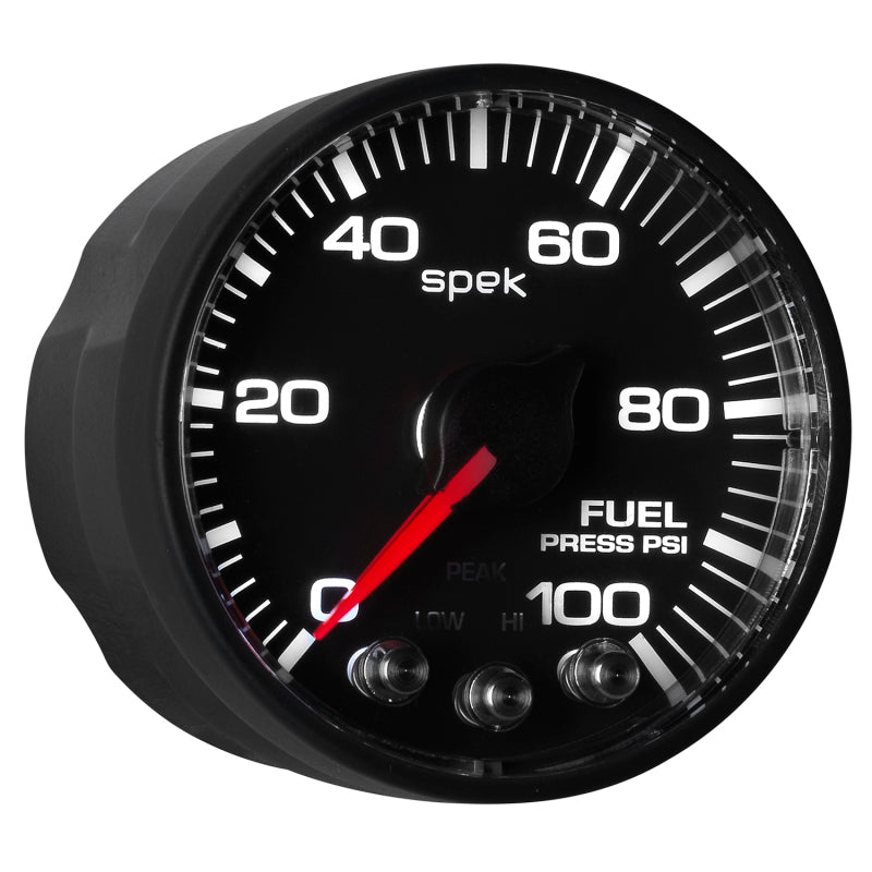 Autometer Spek-Pro - Nascar 2-1/16in Fuel Press 0- 100 psi Bfb Ecu Gauges AutoMeter