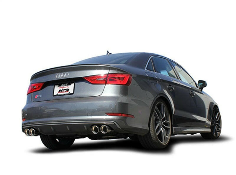 Borla 13-15 Audi S3 S-Type Dual Round Rolled Catback Exhaust Catback Borla
