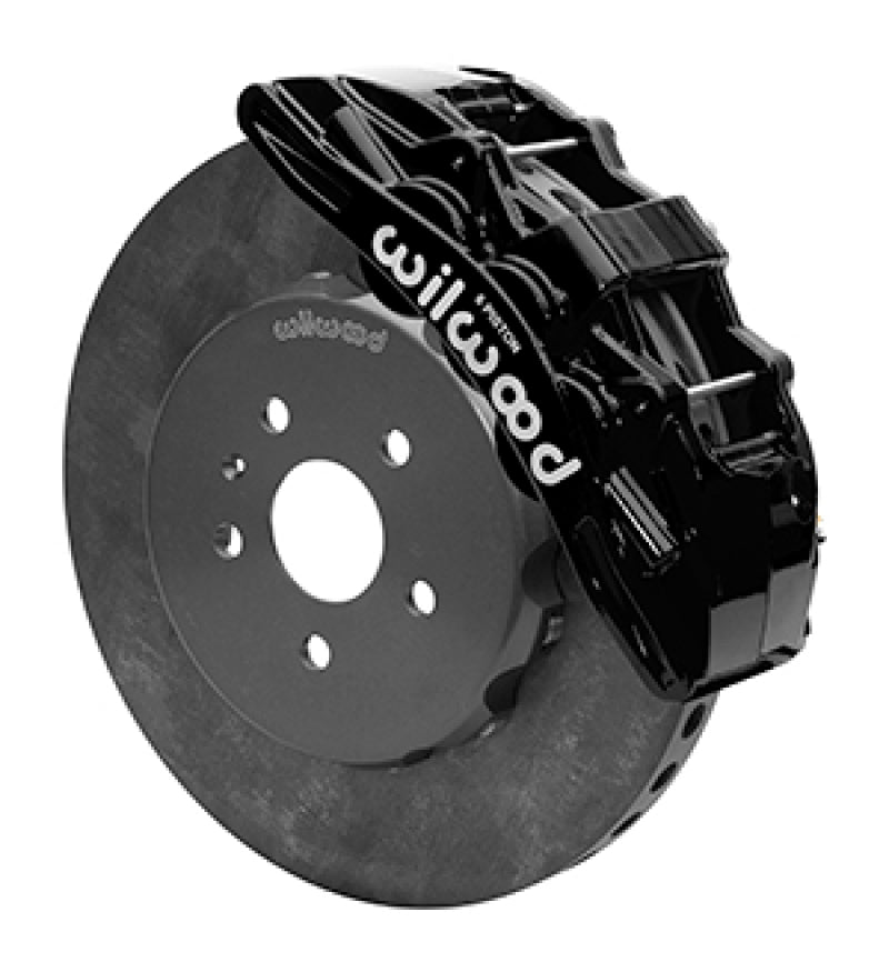 Wilwood SX6R WCCB Carbon-Ceramic 10-14 Chevy Camaro Front Big Brake Kit - Black Big Brake Kits Wilwood