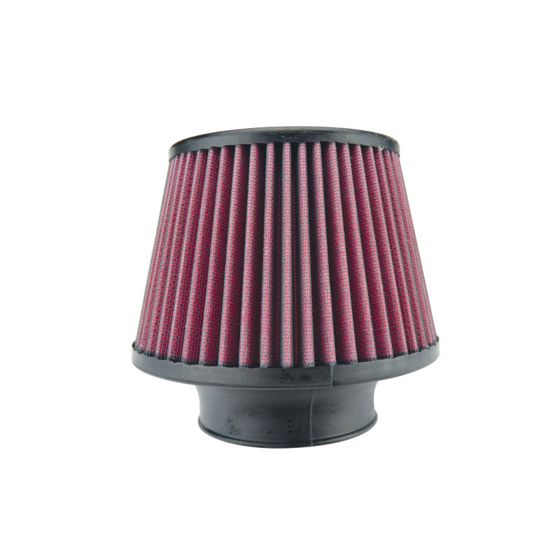 Injen High Performance Air Filter - 3.50 Black Filter 6 Base / 5 Tall / 5 Top Air Filters - Drop In Injen