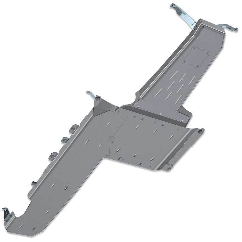 Artec Industries 2022-2025 Jeep Wrangler JLU Sahara Jlu Full Bellypan - 4 Door 392 Hemi Aluminum Skid Plates Artec Industries