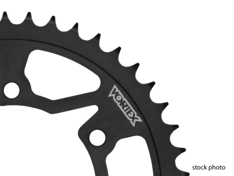 Vortex Racing Steel Rear Sprocket 520 47 Tooth- Black Sprockets Vortex Racing