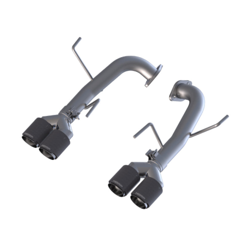 MBRP 15-19 Subaru WRX 2.0L/STI 2.5L 2.5in Dual Split Rear Exit w/ 3.5in CF Tips - T304 Axle Back MBRP