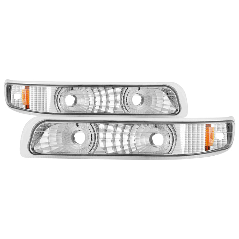 xTune Chevy Silverado 99-02 / Chevy Suburban/Tahoe 00-06 Amber Bumper Lights Euro CBL-JH-CS99-AM-E Tail Lights SPYDER