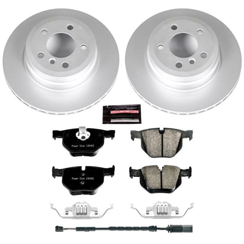 Power Stop 16-18 BMW X5 Rear Z23 Evolution Sport Coated Brake Kit Brake Kits - Performance D&S PowerStop