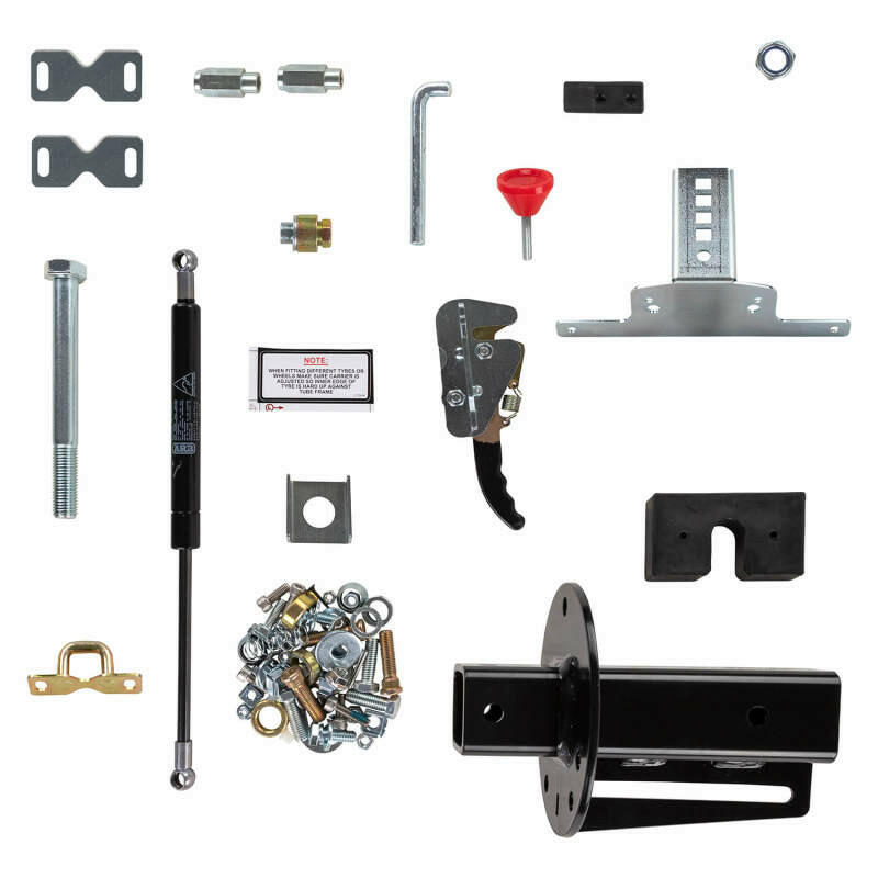 ARB W/Carrier ARB Rstb Lhs Blk Spare Tire Carriers ARB