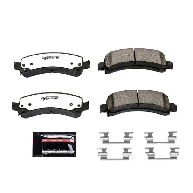 Power Stop 03-19 Chevrolet Express 2500 Rear Z36 Truck & Tow Brake Pads w/Hardware Brake Pads - Performance PowerStop