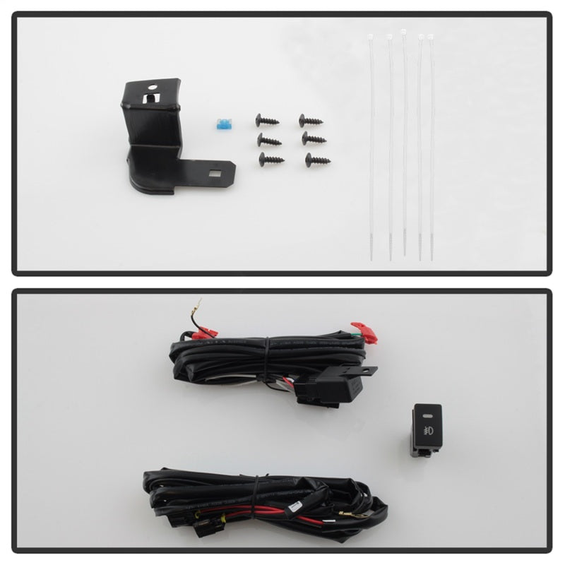 Spyder Honda Accord Sedan 2016-2017 OEM LED Fog Lights W/Switch- Clear FL-HA2016-4D-LED-C Fog Lights SPYDER