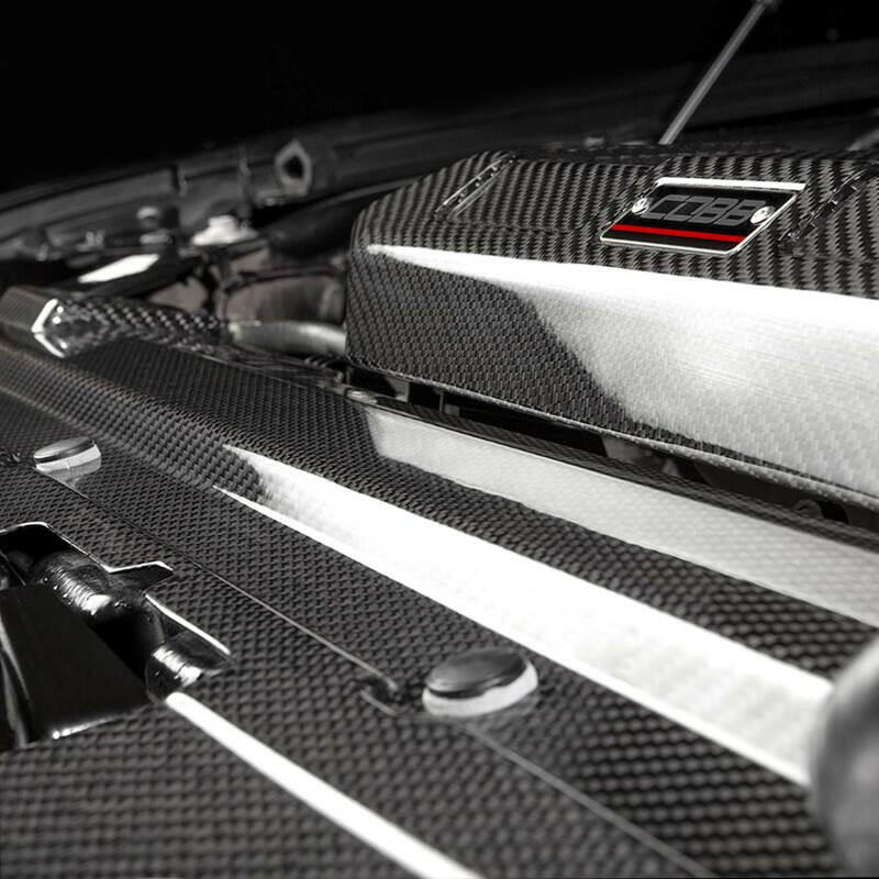 Cobb 17-20 Ford F-150 Ecoboost Raptor Redline Carbon Fiber Radiator Shroud Radiator Shrouds COBB