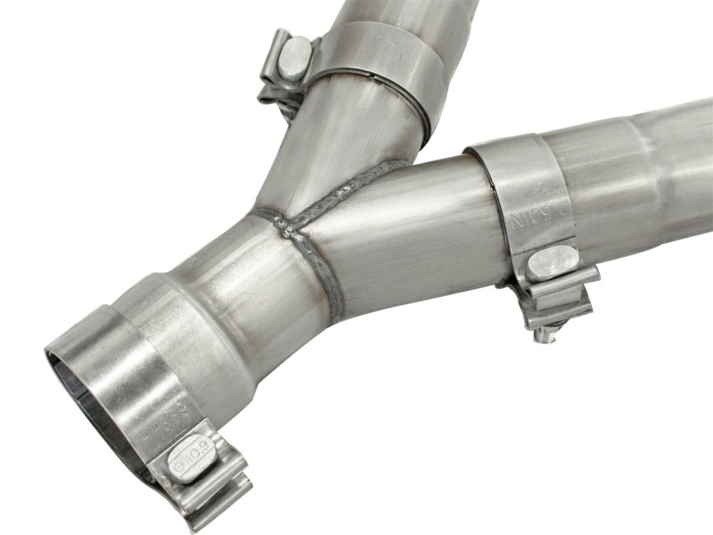 aFe MACHForce XP 14+ Jeep Grand Cherokee V6 3.0L (td) 2.5in DPF-Back 409SS Exhaust w/Resonators DPF Back aFe