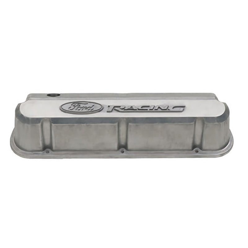 Ford Racing Slant Edge Valve Covers w/Ford Racing Logo - Bare Valve Covers Ford Racing
