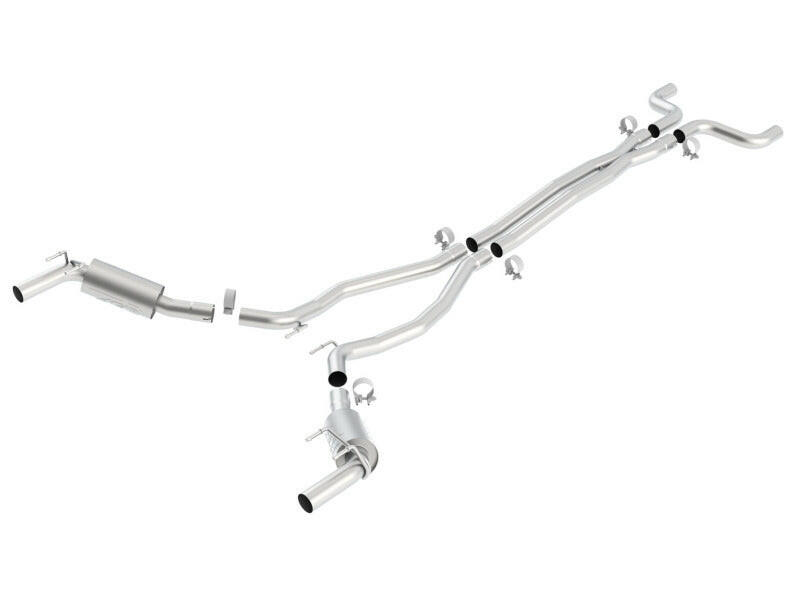 Borla 10-13 Chevy Camaro SS 6.2L V8 ATAK Catback Exhaust Incl. X Pipe works w/GFX Package Catback Borla