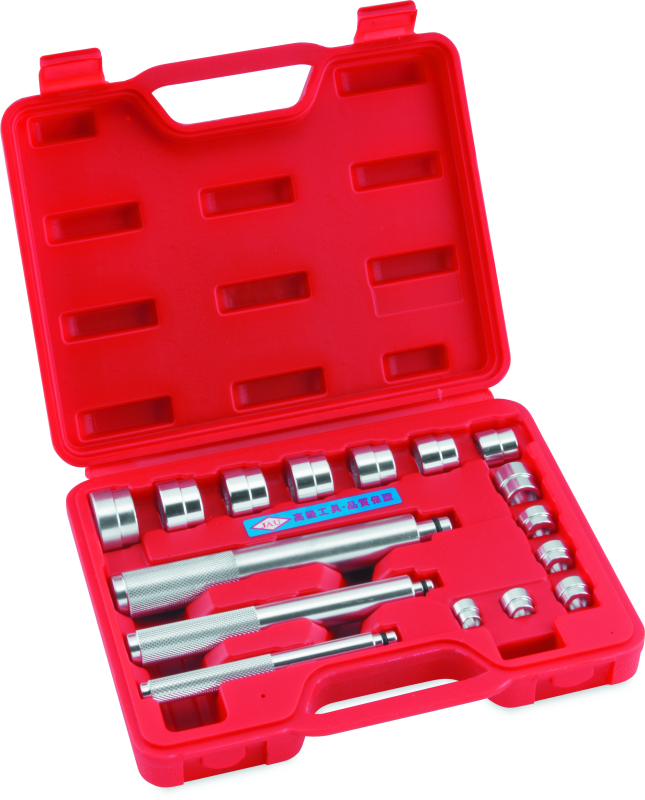 BikeMaster 16pc Bearing Race/Seal Driver Set Tools BikeMaster
