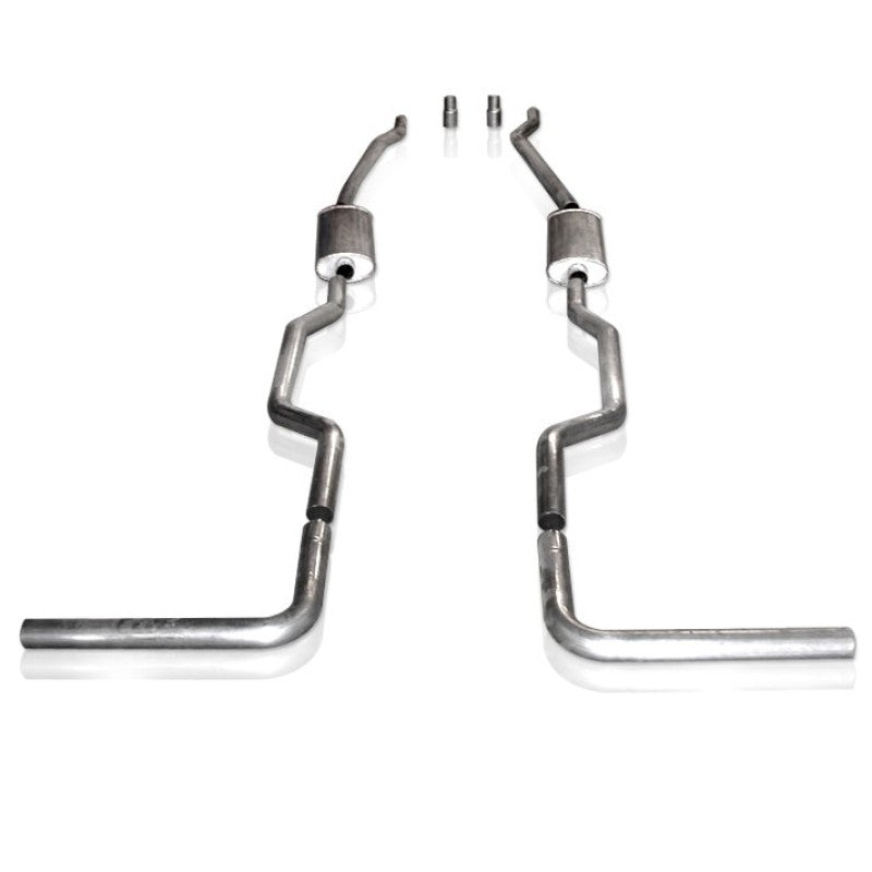 Stainless Works Chevy/GMC Truck 1967-87 Exhaust 2.5in Turbo Muffler System Catback Stainless Works