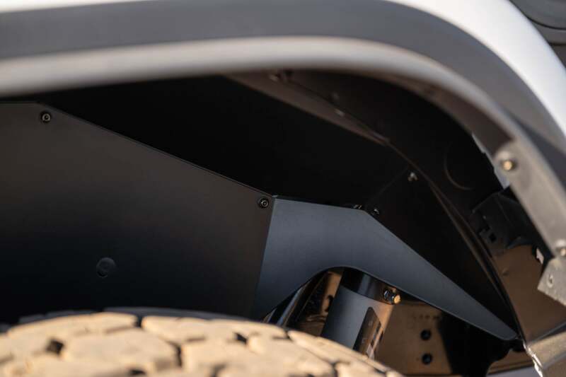 DV8 Offroad 18-24 Jeep Wrangler JL Rear Inner Fenders Wheel Well Liners DV8 Offroad