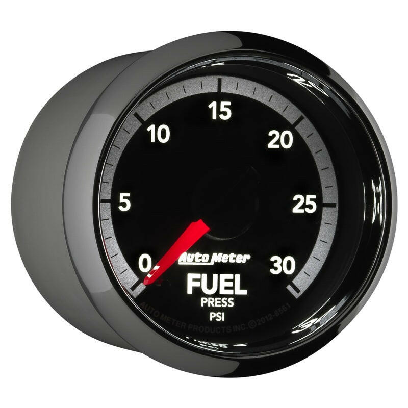 Autometer Factory Match 52.4mm Full Sweep Electronic 0-30 PSI Fuel Pressure Gauge Dodge 4th Gen Gauges AutoMeter