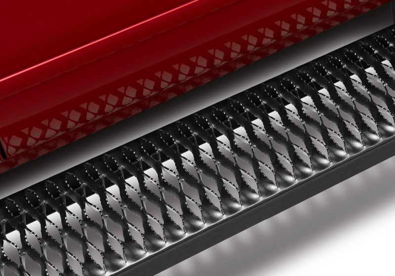 N-Fab Growler Fleet 11-16 Chevy/GMC 2500/3500 (Diesel) Crew Cab - Cab Length - Tex. Black Running Boards N-Fab