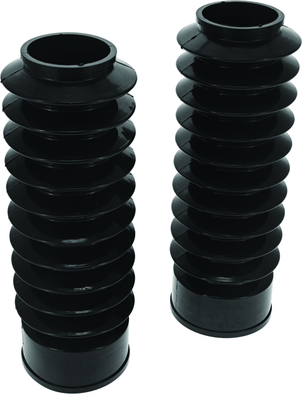 Bikers Choice 49MM Black Long Fork Boots Pr Fork Assemblies Bikers Choice