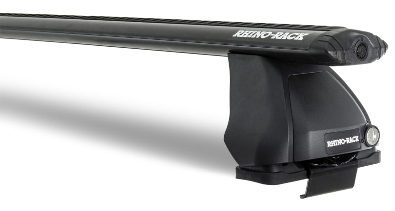 Rhino-Rack 07-21 Toyota Tundra 4 Door Pick Up Vortex 2500 2 Bar Roof Rack - Black Roof Rack Rhino-Rack