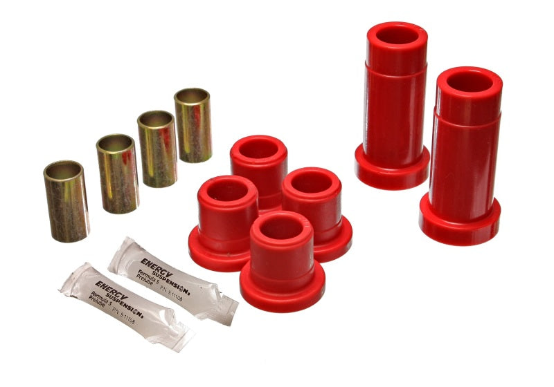 Energy Suspension 89-94 Toyota PickUp 2WD (Exc T-100/Tundra) Red Front Control Arm Bushing Set Bushing Kits Energy Suspension
