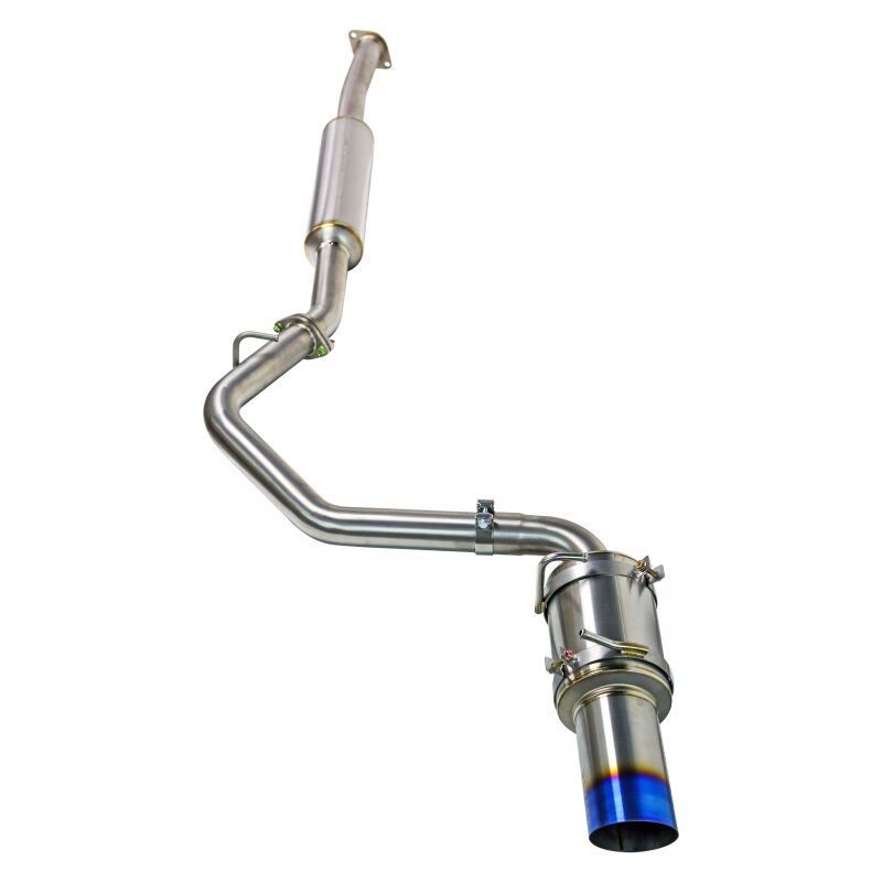 REMARK 2022 Subaru BRZ Catback Exhaust - R1 Spec Single-Exit Full Titanium (Resonated) Catback Remark