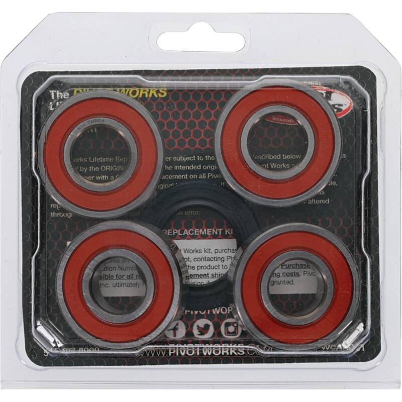 Pivot Works Yamaha Wheel Bearing Kit Premium Bearings Control Arms Pivot Works