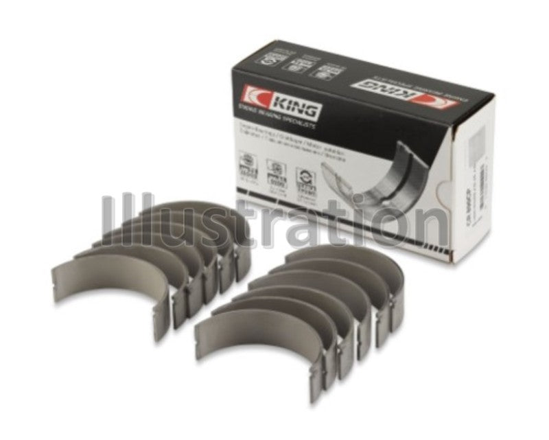 King Engine Bearings Nissan VQ35HR/VQ37HR Connecting Rod Bearing Set - Size +0.25mm Bearings King Engine Bearings
