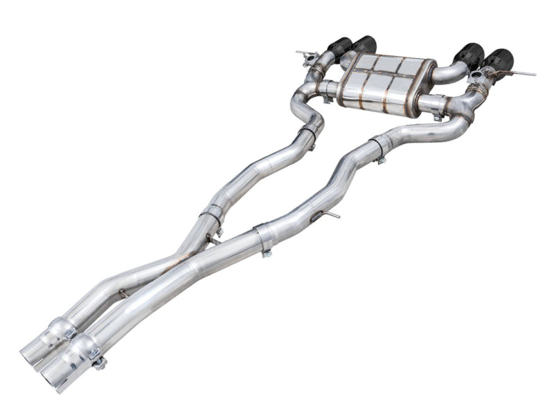 AWE Tuning SwitchPath Cat-Back Exhaust for BMW G8X M3/M4 - Diamond Black Tips Catback AWE Tuning
