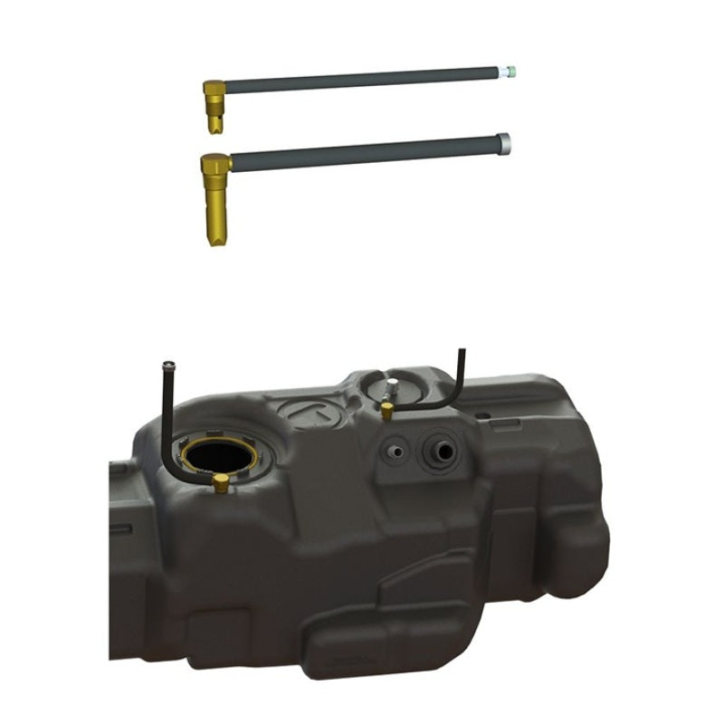Titan Fuel Tanks Gen 7 Fast Fill Vent Kit Fuel Lines Titan Fuel Tanks