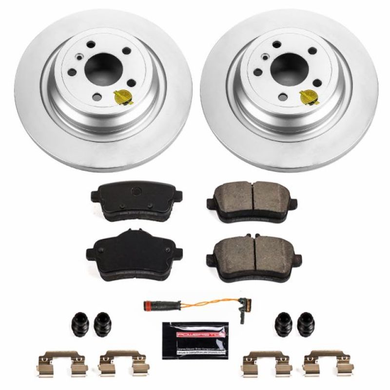 Power Stop 2016 Mercedes-Benz GLE300d Rear Z23 Evolution Sport Coated Brake Kit Brake Kits - Performance D&S PowerStop