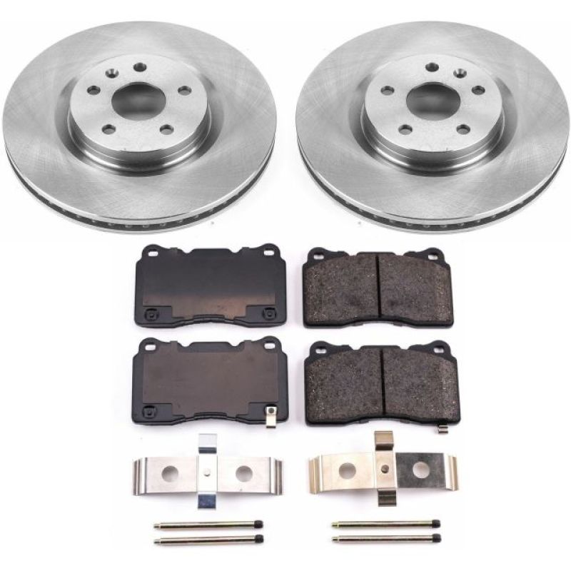 Power Stop 14-17 Buick Regal Front Autospecialty Brake Kit Brake Kits - OE PowerStop
