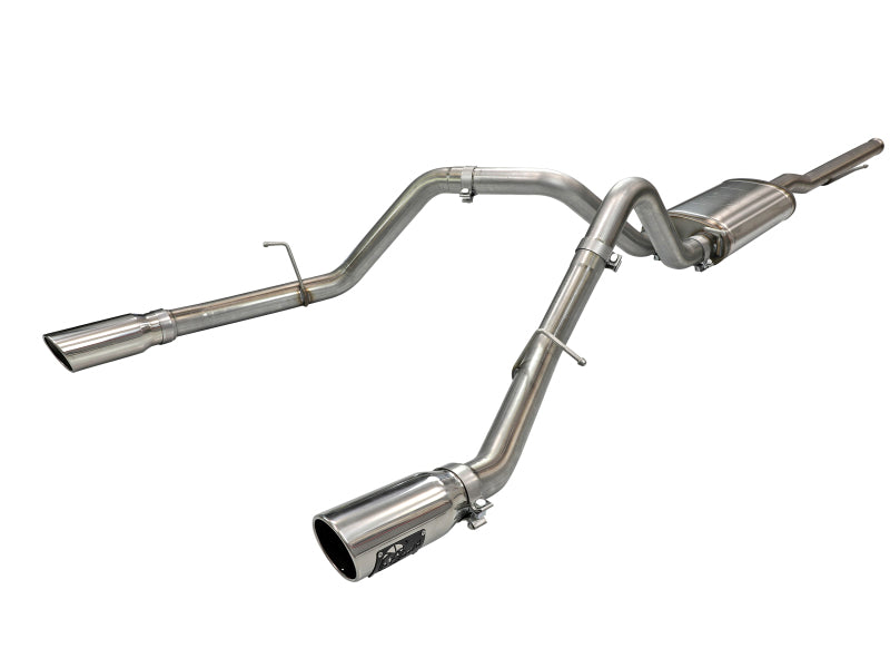 aFe Apollo GT Series 3in 409SS GM Silverado/Sierra 1500 09-19 V6-4.3/V8-4.8/5.3L - Polished Catback aFe