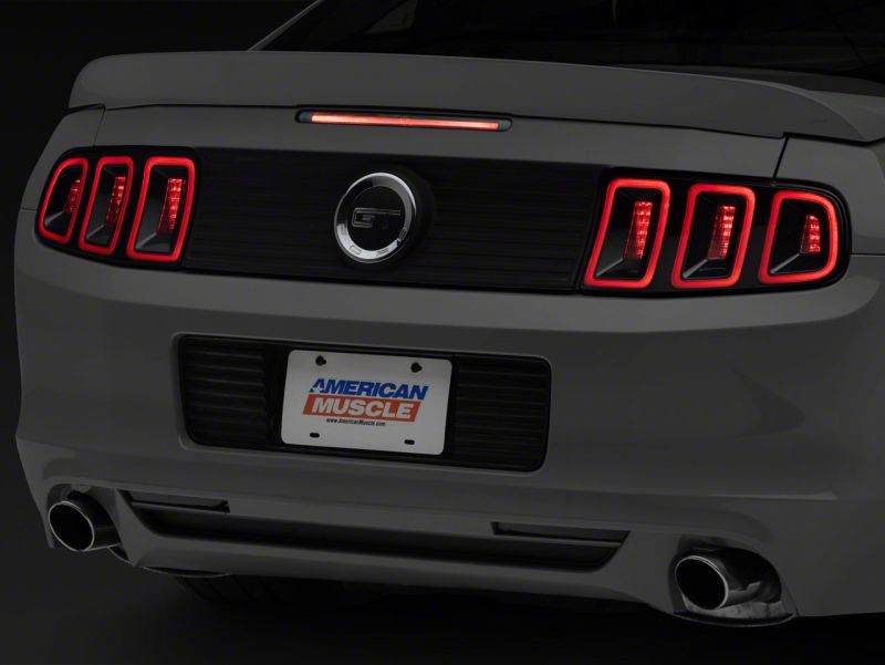 Raxiom 10-14 Ford Mustang Formula LED Third Brake Light- Light Smoked Brake Lights Raxiom
