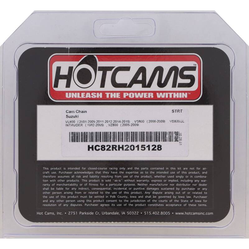 Hot Cams 05-09/11-12/14-17 VL800 C50 Volusia Camshaft Chain Silent Kit - 128 Links Camshafts Hot Cams