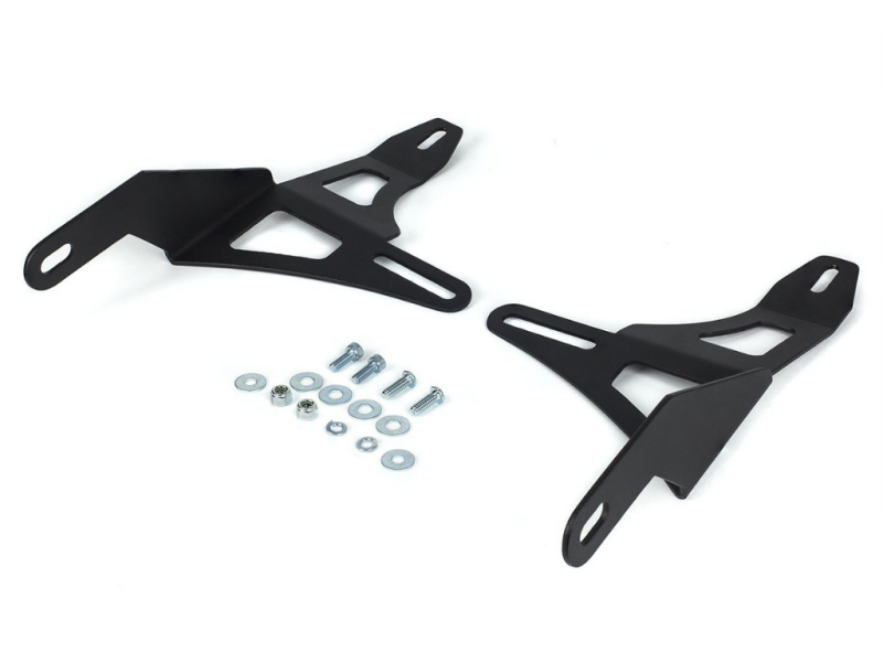 Cali Raised 16-23 Toyota Tacoma 32In Lower Bumper Hidden Led Light Bar Mounting Brackets Brackets Cali Raised LED