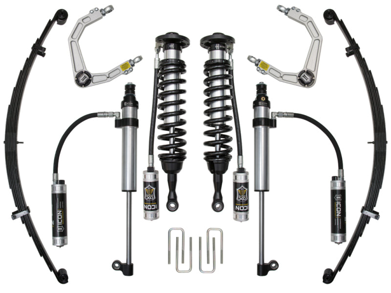 ICON 2007+ Toyota Tundra 1-3in Stage 9 Suspension System w/Billet Uca Coilovers ICON
