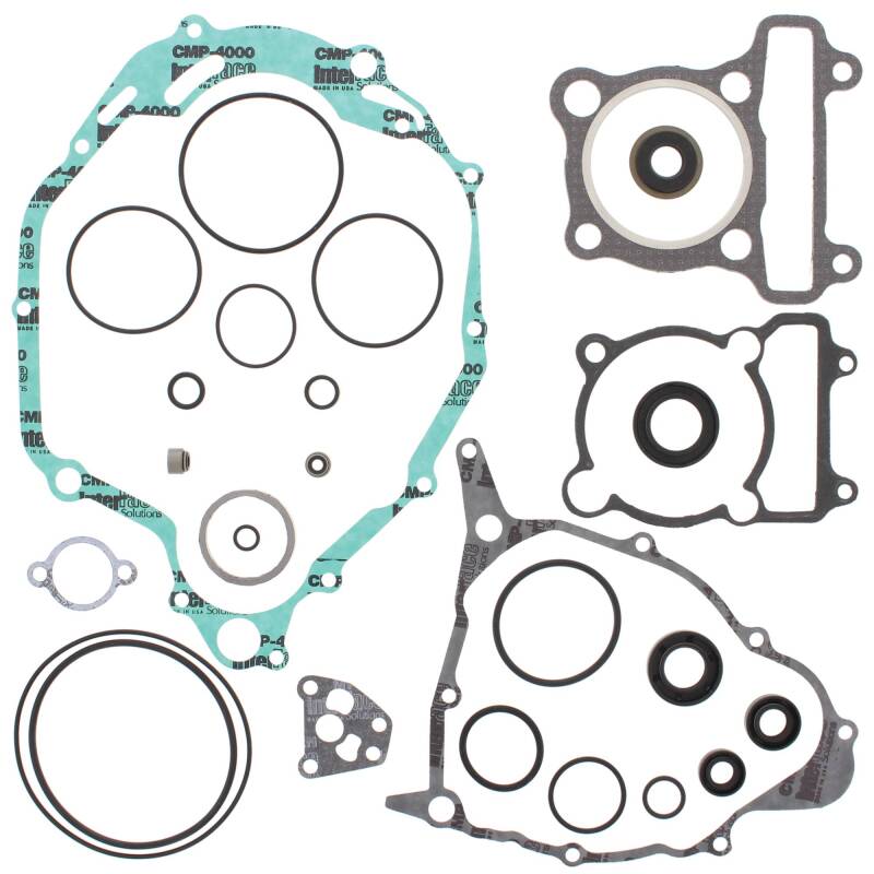 Vertex Gaskets 99-04 Yamaha TTR225 Complete Gasket Kit w/ Oil Seals Engine Hardware Vertex Pistons