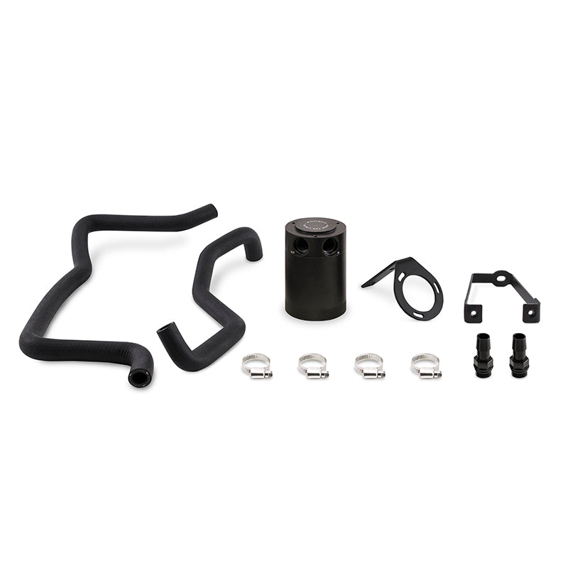 Mishimoto 2015+ Dodge Charger / 2015+ Chrysler 300C 5.7L Direct Fit Oil Catch Can Kit - Black Oil Catch Cans Mishimoto