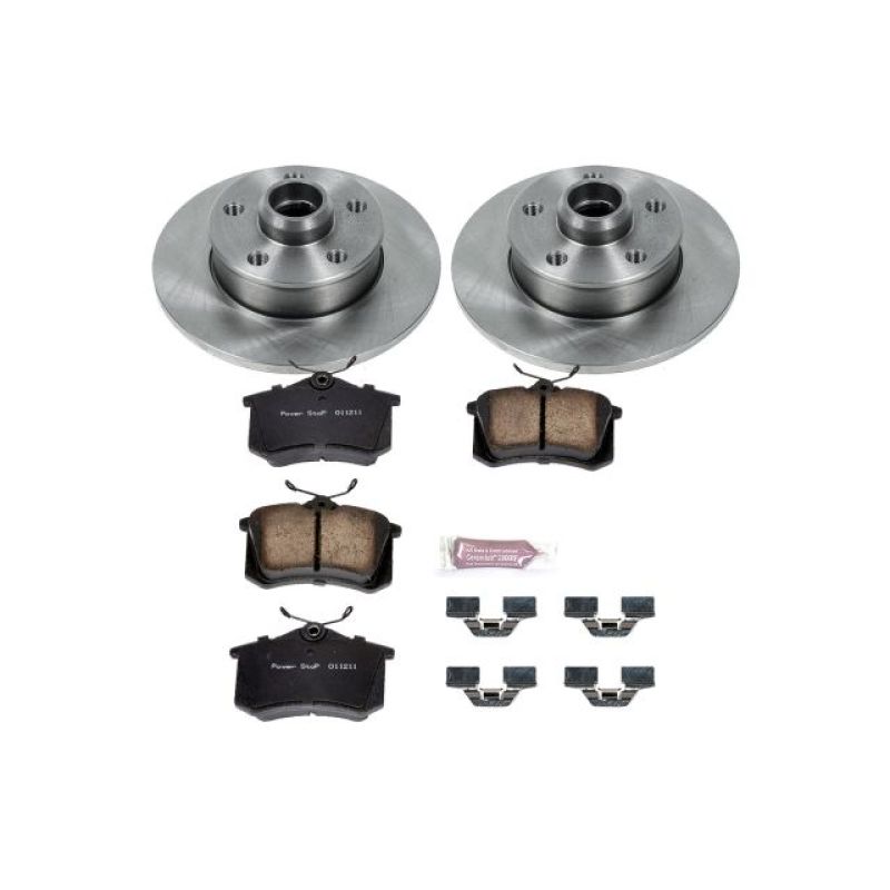 Power Stop 92-95 Volkswagen Corrado Rear Autospecialty Brake Kit Brake Kits - OE PowerStop