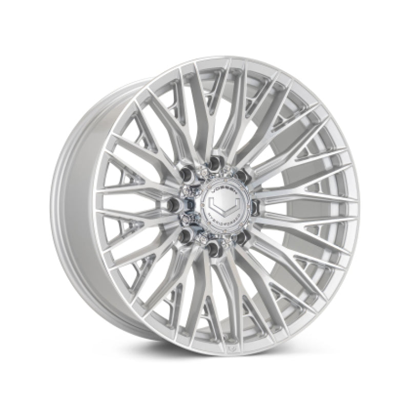 Vossen HFX-6 18x9 - 6x139.7 - ET0 - Super Deep Face - 106.1 - Silver Polished Wheel Wheels - Forged Vossen