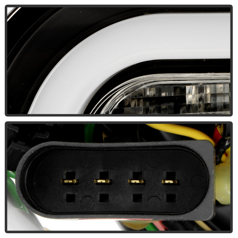 Spyder 03-08 Audi A3 Full LED Tail Lights - Black (ALT-YD-AA303-LED-BK) Tail Lights SPYDER