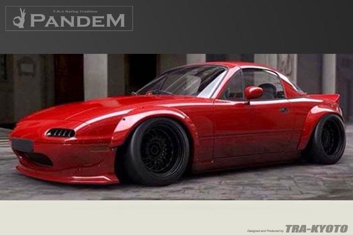 GReddy 89-97 Mazda Miata (NA) Pandem Rocket Bunny Wide Body Front Over-Fenders Fenders GReddy