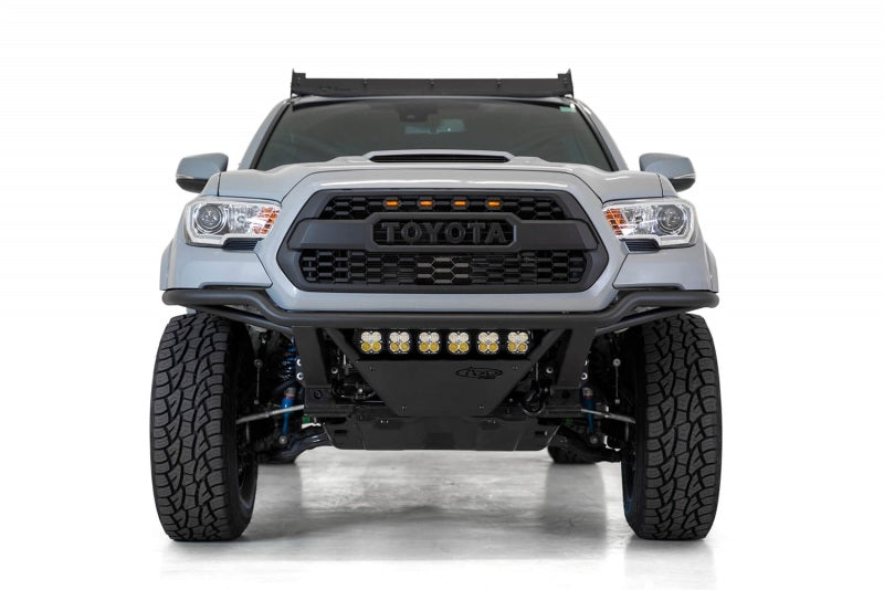 Addictive Desert Designs 16-20 Toyota Tacoma PRO Bolt-On Front Bumper - Hammer Black Bumpers - Steel Addictive Desert Designs