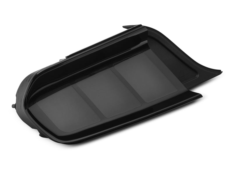 Raxiom 15-22 Ford Mustang Profile LED Tail Lights - Gloss Black Housing (Smoked Lens) Tail Lights Raxiom