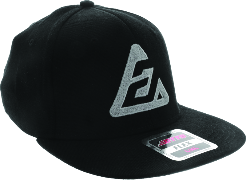 Answer Bold Logo Hat - Black Headwear Answer