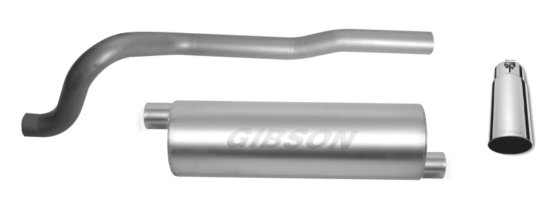 Gibson 86-93 Jeep Cherokee Base 2.5L 2.5in Cat-Back Single Exhaust - Stainless Catback Gibson