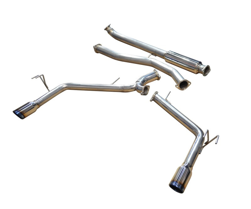 Injen 16-20 Honda Civic 1.5L Turbo 4Cyl (Sedan) 63mm SS Cat-Back Exhaust w/ Dual Burnt Titanium Tips Catback Injen